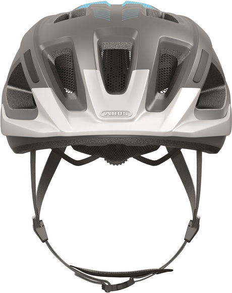 Abus fietshelm aduro 3.0 race grey l - 58-62 cm - grijs - geschikt voor gebruik op elektrische fietsen - stadsfietsen - 320 g