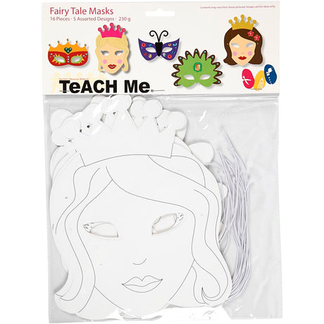 Creotime http: www.cchobby.nl sprookjesmaskers-h-13-5-25-cm-b-17-25-cm-230-gr-wit-16-stuk-1-doos