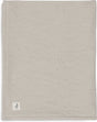 Jollein - deken ledikant 100x150cm - dekentje baby - soft waves - nougat velvet