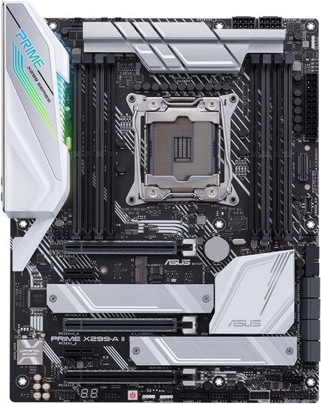 Asus prime x299-a ii - motherboard - atx - lga2066 socket - x299 chipsatz - usb-c gen2, usb 3.2 gen 1, usb 3.2 gen 2 -
