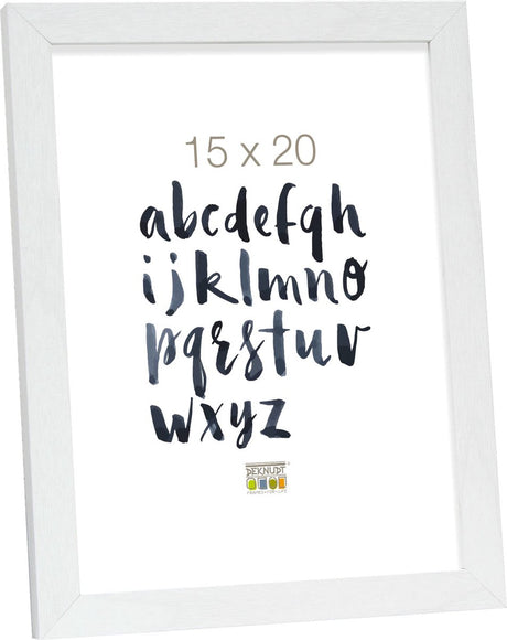 Deknudt frames fotolijst - wit - s44cf1 - voor foto: 15x20 cm