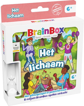 Bezzerwizzer brainbox pocket het lichaam - nederlands kaartspel