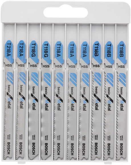 Bosch x-pro line zaagbladenset 10 metal