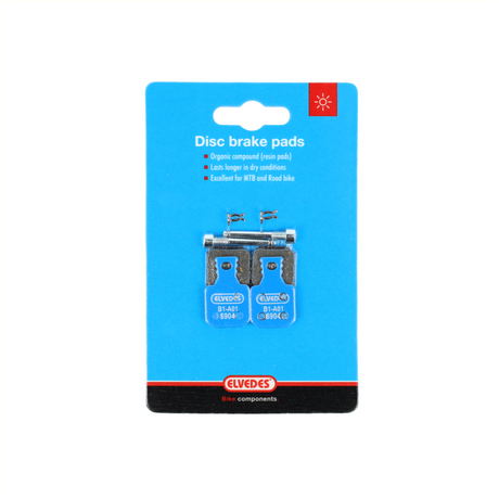 Schijfremblokset Elvedes organisch Magura MT5 7 (2 paar)
