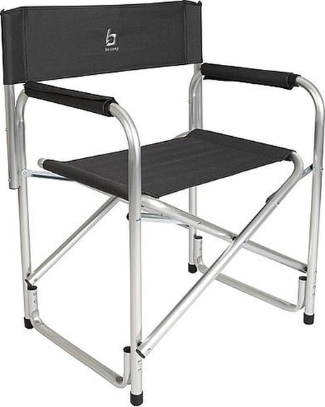 Bo-camp - regisseursstoel - aluminium - grijs