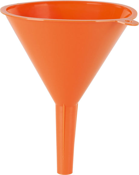 Pressol trechter 120mm polyethyleen oranje