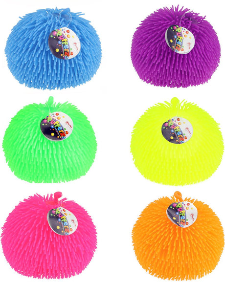 Toi-toys pufferbal kleur, 23cm