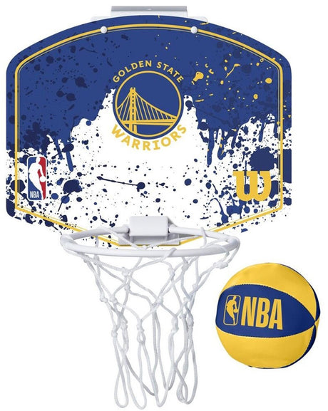 Wilson nba - golden state warriors - mini basketbalset one size