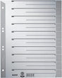 Leitz scheidingsbladen 1652 karton a4 230gr grijs