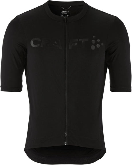 Craft endur logo jersey m heren fietsshirt - zwart xl