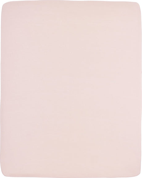 Meyco baby uni hoeslaken boxmatras - soft pink - 75x95cm