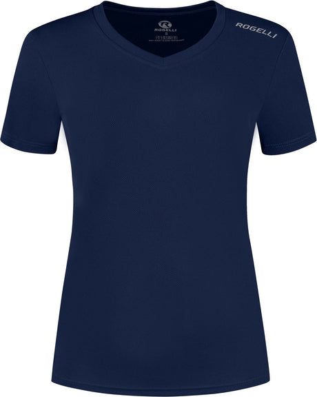 Rogelli promo dames hardloopshirt - korte mouw - blauw