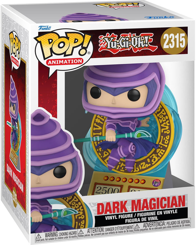 Funko yu-gi-oh! dark magician (pop! animation) vinylfiguur 2315 unisex pop! - neutraal - standard