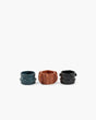 Serax - marie michielssen - kandelaar assortiment - mix kleuren - 8 ø - 3 stuks