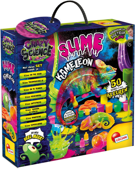 Lisciani - crazy science - slime kameleon