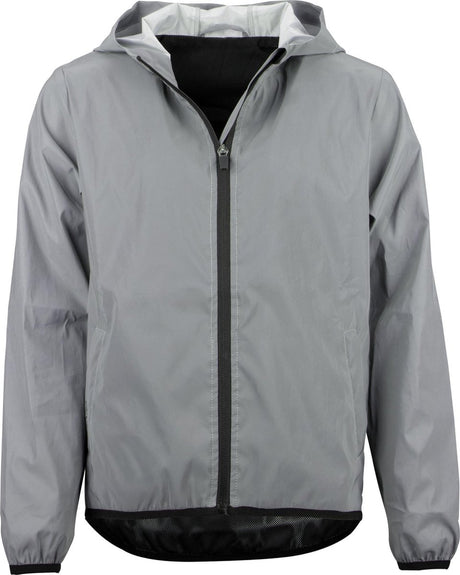 Avento full reflective jas met capuchon - junior - maat 164