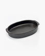 Serax - pascale naessens pure - ovale oven-serveerschaal l - zwart -