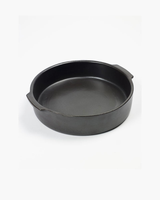 Serax - pascale naessens pure - oven-serveerschaal xl - zwart - 31 ø