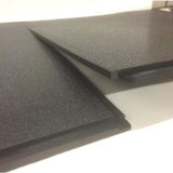 Pvc vloertegel 50x50x1 per stuk - zwart