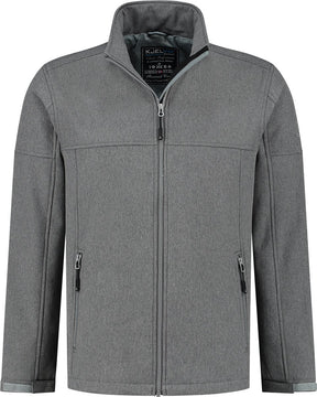 Kjelvik softshell jas odense grijs