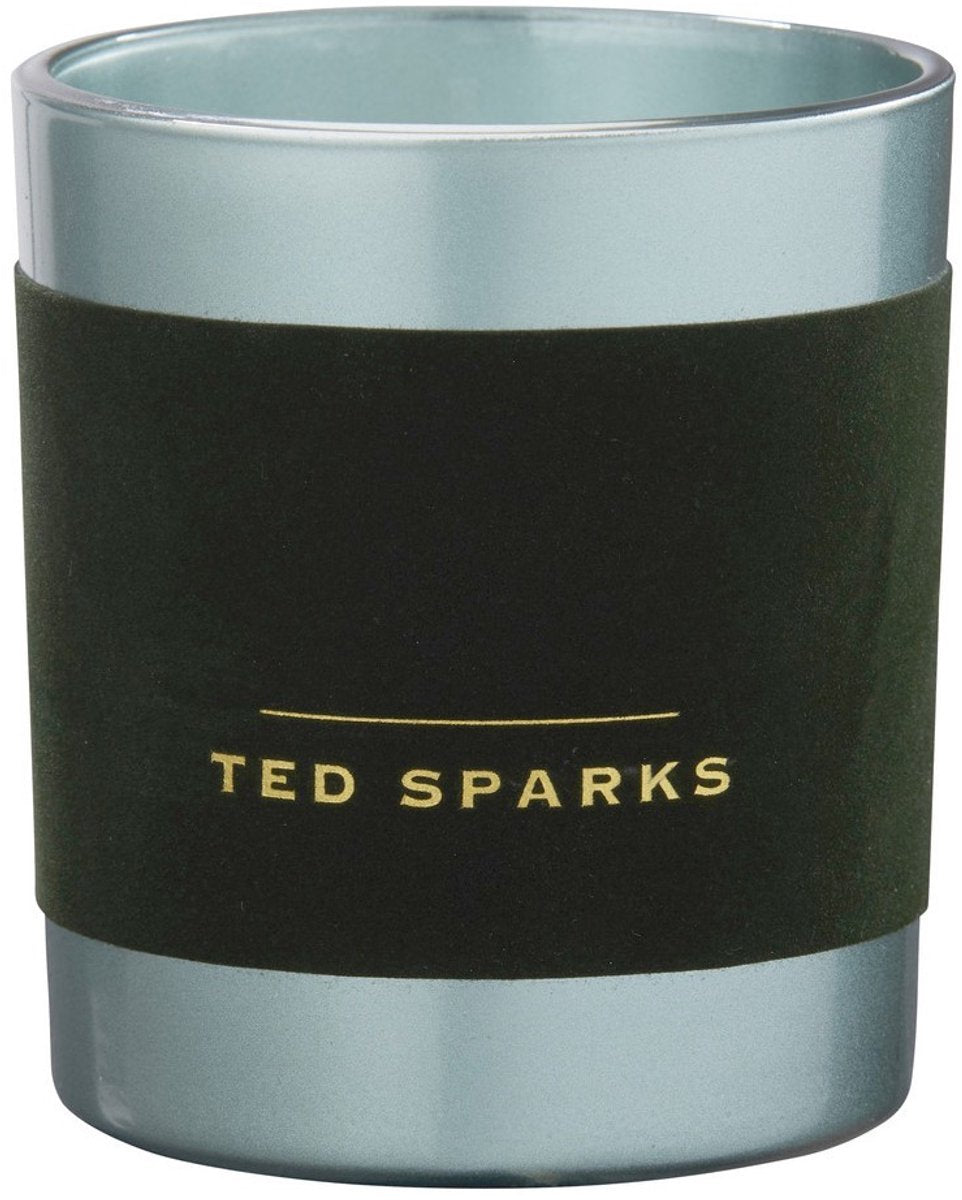 Ted sparks - geurkaars demi - velvet collection - 60 branduren - 1 lont - luxe verpakking - moss sandalwood