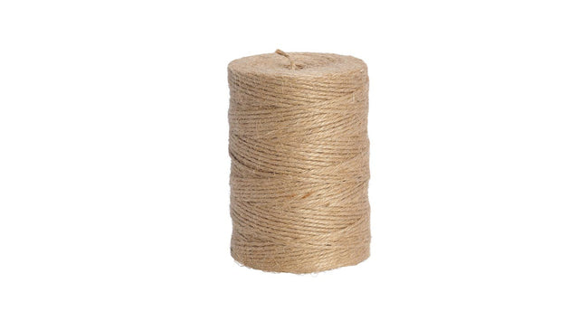 Klos jute bindtouw naturel 435gr spoel zonder huls + - 425m