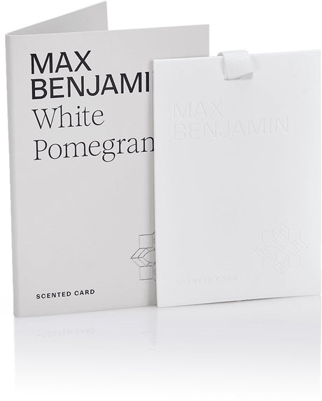 Max benjamin - geurkaart - white pomegranate
