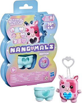 Hasbro interactief speelgoed nanomals mootilda de roze koe elektronisch.