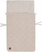 Jollein - baby voetenzak groep 0+ 3 5 punts - check knit oatmeal