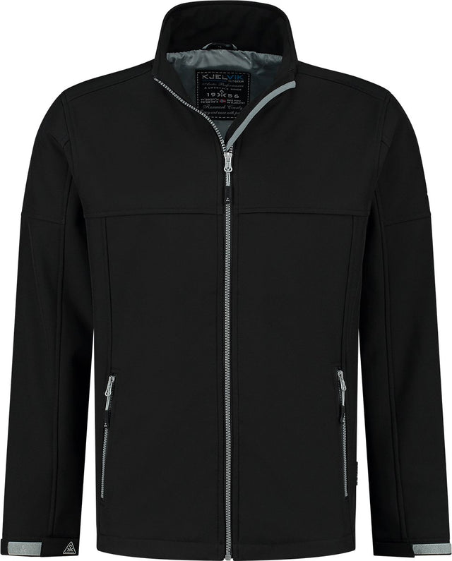 Kjelvik softshell jas odense zwart