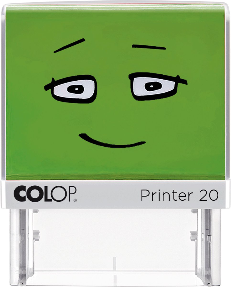 Colop nio schoolstempel – “super, très bon travail” (fr) – smooth green
