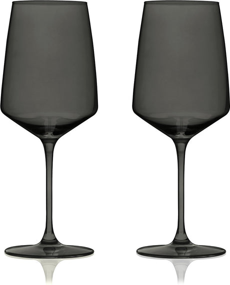 Viski reserve nouveau wijnglas - kristal - 650ml - 2 stuks - smoke