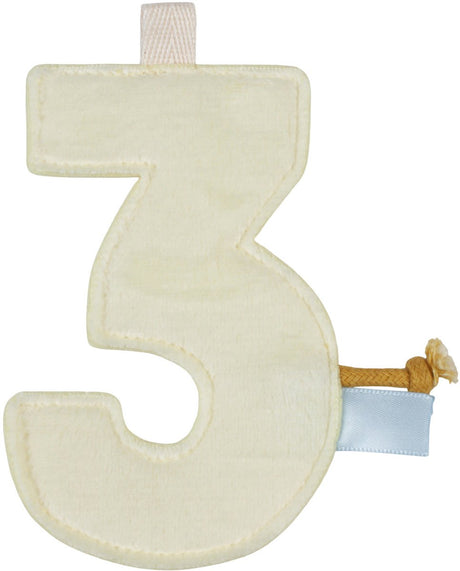 Little dutch slinger element - cijfer 3 - ecru