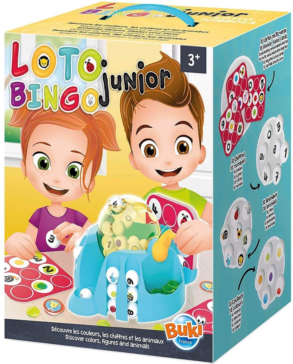 Buki france buki - loto bingo junior - educatief spel