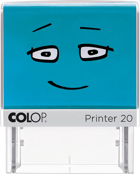 Colop nio schoolstempel – “continue tes efforts!” (fr) – fresh mint