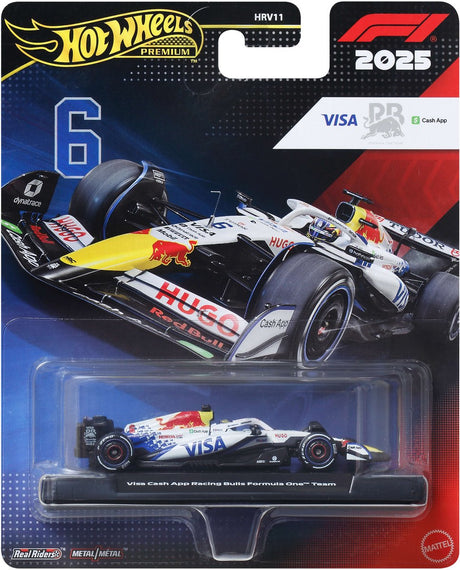 Hot wheels premium formula 1 racing bulls team - isaac hajjar