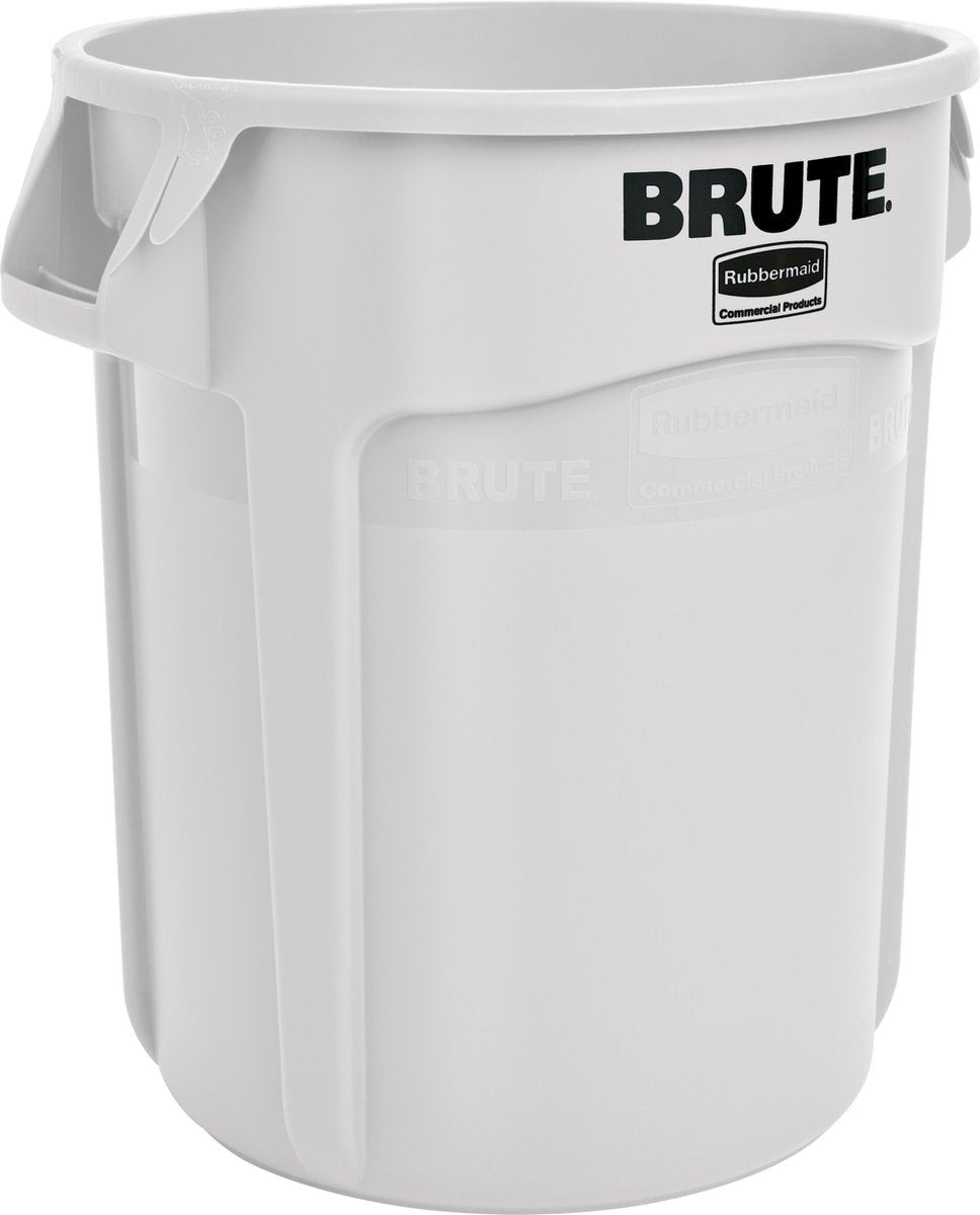 Rubbermaid prullenbak 76013450 polyethyleen wit