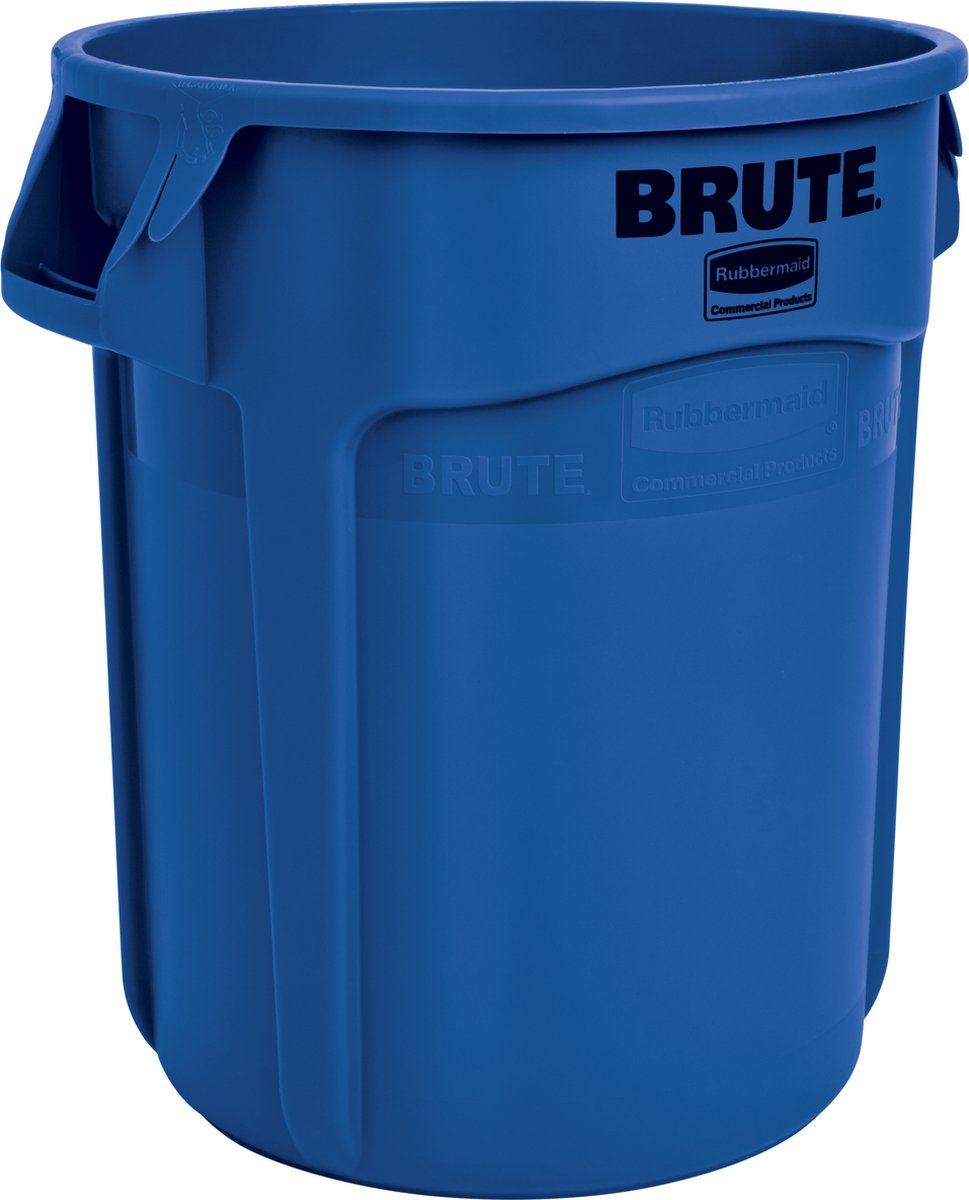 Rubbermaid prullenbak 76047462 polyethyleen blauw