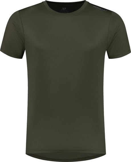 Rogelli promo heren hardloopshirt - korte mouw - groen