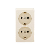 Ac stopcontt 2-voudig + ra opbouw