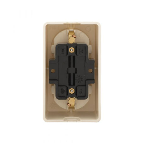 Ac stopcontt 2-voudig + ra opbouw