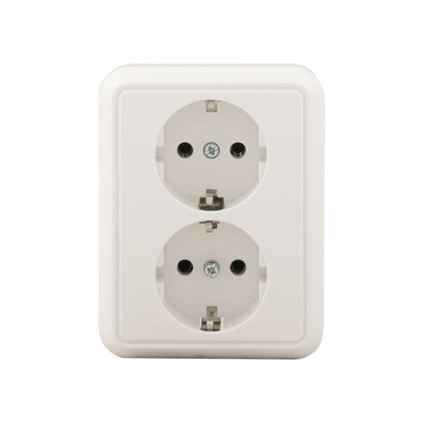 AC wall socket 2V + ra