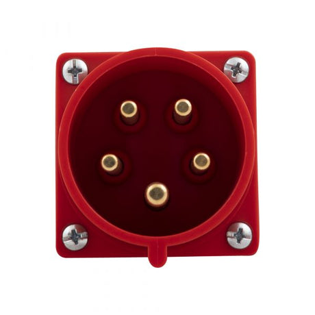 Gp cee 5p 32a 400v opb wcd rood met pennen - 6315177