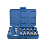 Torx dop en bitsset 1 4 +3 8 *