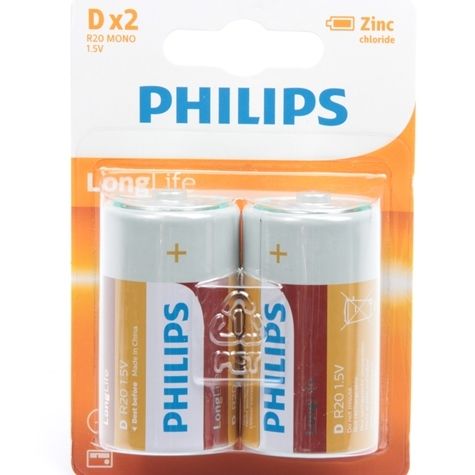 Philips Battery Monocell LR20 Philips