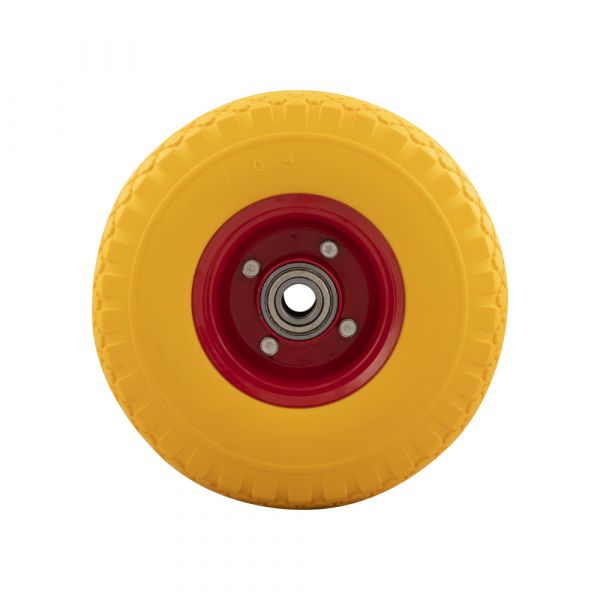 Anti-leak Wheel 300x4 Pu Red Rim