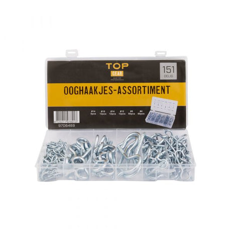 Topgear ooghaakjes assortiment 151 delig