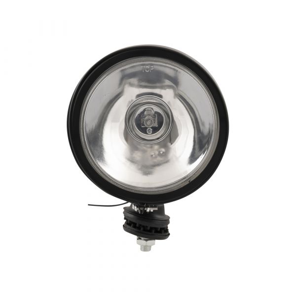Trailergear koplamp zwart 150 mm.