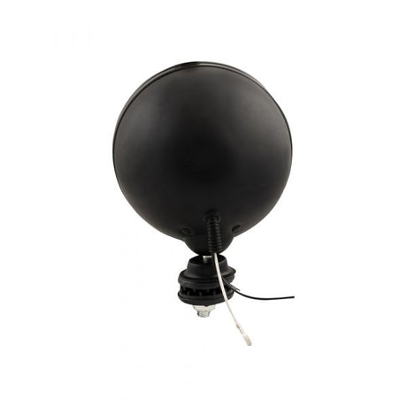 Trailergear koplamp zwart 150 mm.