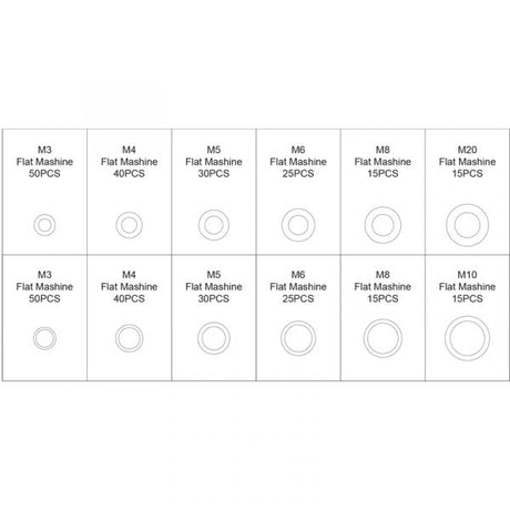 Topgear ringen assortiment 350 delig*